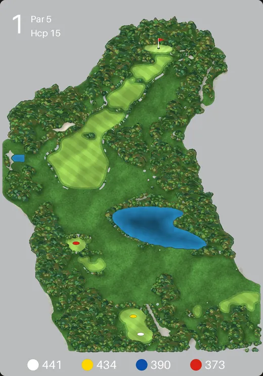 Pixel Golf · Loch 1