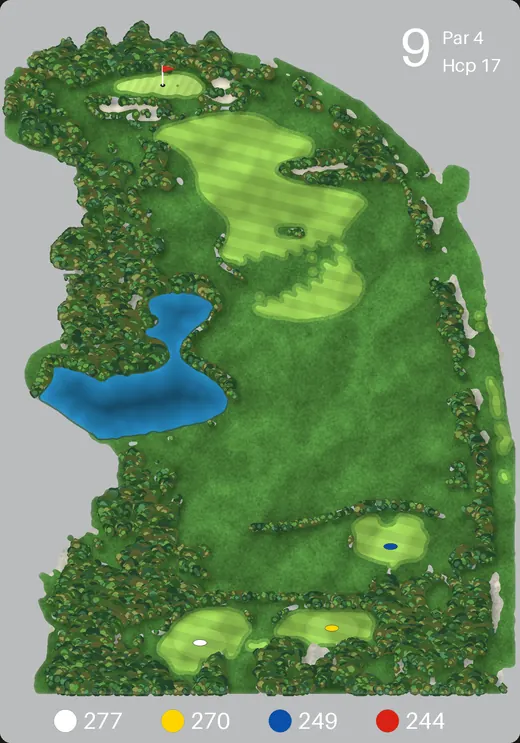 Pixel Golf · Loch 9