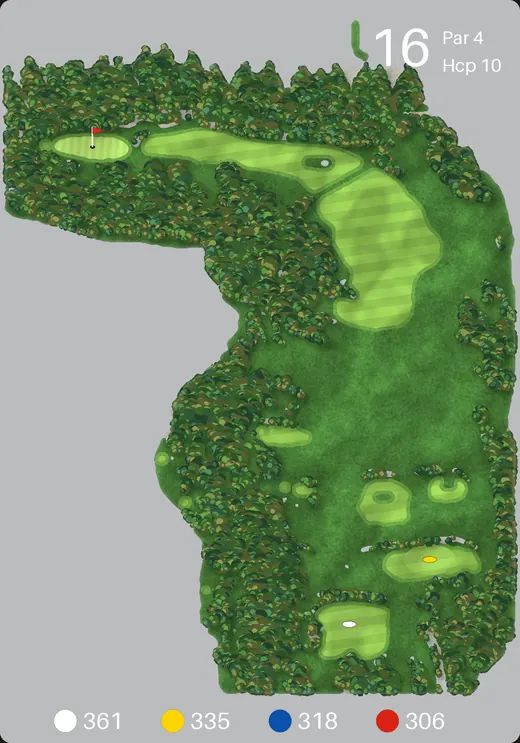 Pixel Golf · Loch 16